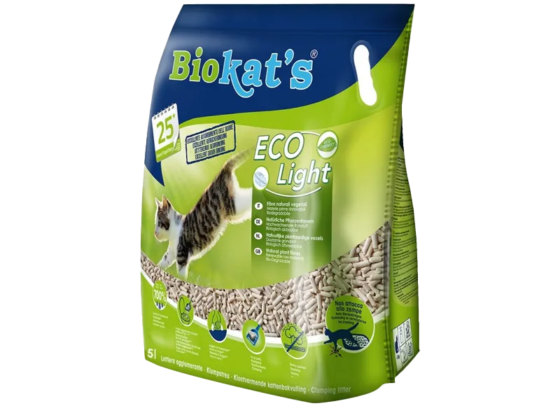 COVER Biokat's Eco Light Lettiera Vegetale per Gatti