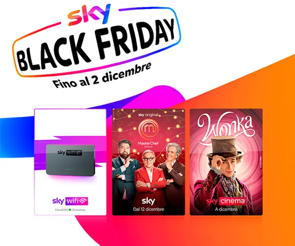 Black Friday Sky Wifi con Sky TV + Sky Cinema