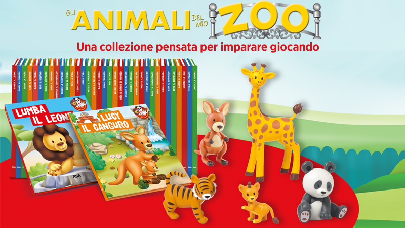 COVER Abbonamento ad ANIMALI DEL MIO ZOO 2024 - dalla prima uscita con Carta di Credito o PayPal